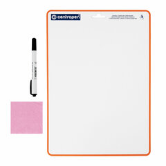 Доска двусторонняя маркерная А4 (240&times;337 мм), КЛЕТКА, 1 маркер + салфетка, CENTROPEN, 7779