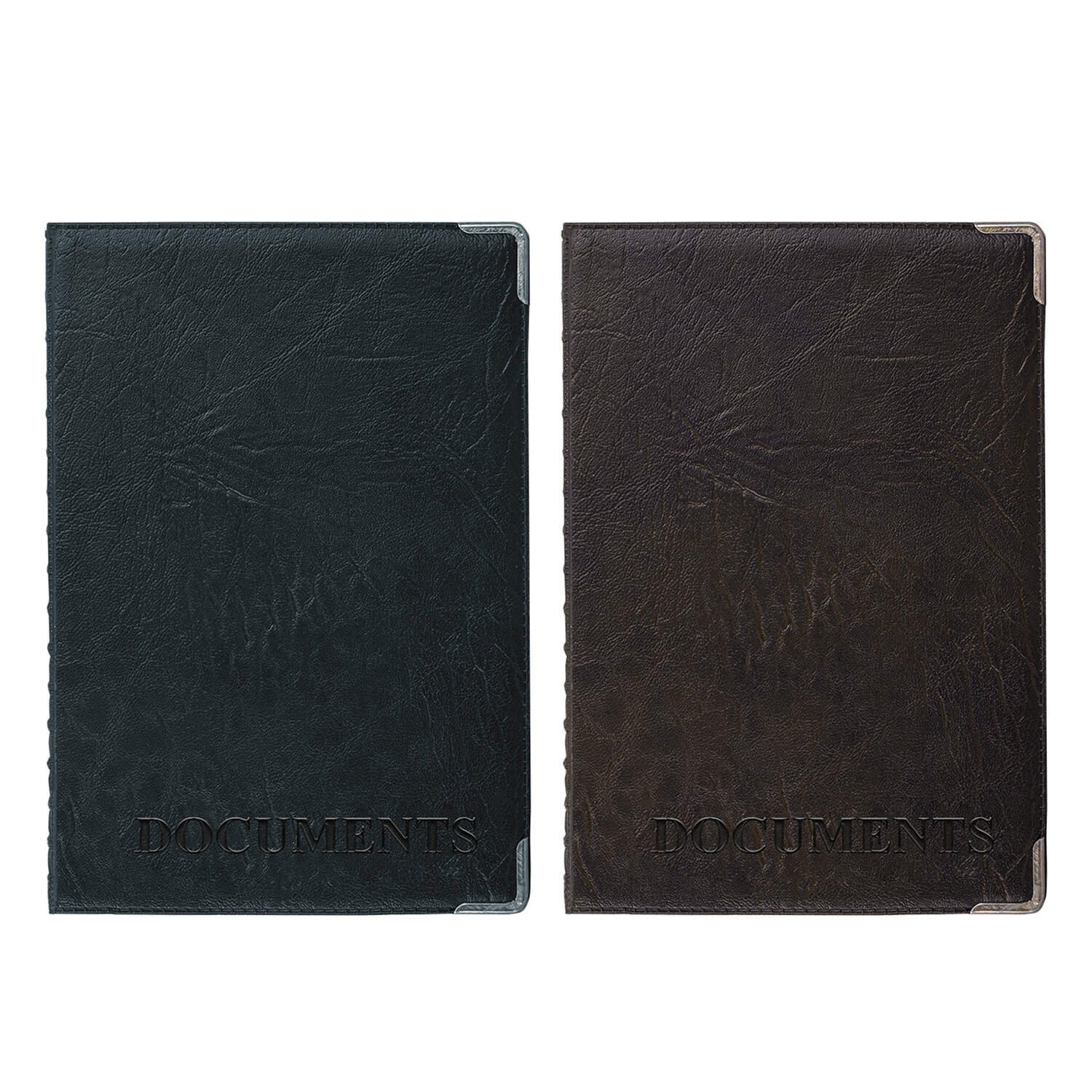 Обложка для автодокументов, 128х92 мм, ПВХ под кожу, конгревное тиснение, цвет ассорти, А5-12