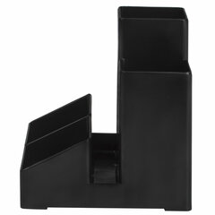 Подставка-органайзер BRAUBERG-CONTRACT, 109&times;95&times;101,5 мм, 5 отделений, черная, 230893