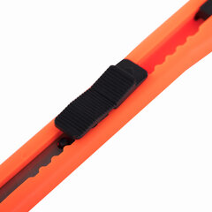 Нож канцелярский 9 мм BRAUBERG &laquo;Classic&raquo;, фиксатор, корпус ассорти, упаковка с европодвесом, 230914