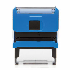 Штамп самонаборный 4-строчный, оттиск 47&times;18 мм, синий без рамки, TRODAT 4912P4/<wbr/>DB, КАССЫ В КОМПЛЕКТЕ