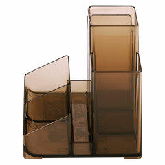 Подставка-органайзер BRAUBERG-CONTRACT, 109&times;95&times;101,5 мм, 5 отделений, тонированная, 230994