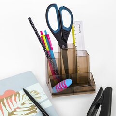 Подставка-органайзер BRAUBERG-CONTRACT, 109&times;95&times;101,5 мм, 5 отделений, тонированная, 230994