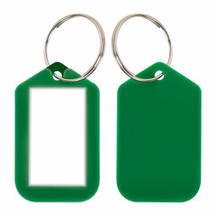 Бирки для ключей КОМПЛЕКТ 12 шт., длина 50 мм, инфо-окно 35&times;20 мм, АССОРТИ, BRAUBERG, 231152