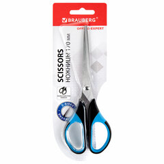 Изображение товара Ножницы BRAUBERG Office-Expert 170 мм для правши, нержавеющая сталь, эргономичные ручки