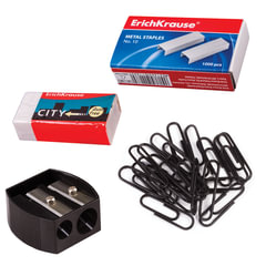 Канцелярский набор ERICH KRAUSE &laquo;Виктория&raquo;, 14 предметов, 96