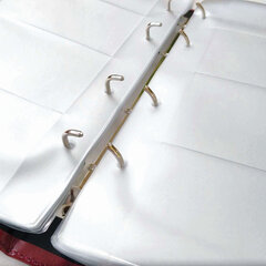 Визитница на кольцах BRAUBERG &laquo;Imperial&raquo;, на 240 визиток, под гладкую кожу, бордовая, 231665