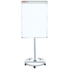 Доска-флипчарт магнитно-маркерная 70&times;100 см, передвижная, ГАРАНТИЯ 10 ЛЕТ, BRAUBERG, 231703