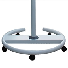 Доска-флипчарт магнитно-маркерная 70&times;100 см, передвижная, ГАРАНТИЯ 10 ЛЕТ, BRAUBERG, 231703