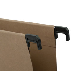 Подвесные папки А4 (350&times;245 мм), до 300 листов, КОМПЛЕКТ 10 шт., картон, BRAUBERG (Италия), 231788