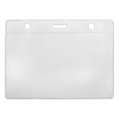 Бейджи горизонтальные БОЛЬШИЕ (87&times;120 мм), КОМПЛЕКТ 10 шт., на синей ленте 45 см, ДПС, 1065.ГК-101