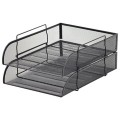 Настольный набор из металла BRAUBERG &laquo;Germanium&raquo;, 7 предметов, черный, 231962