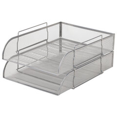 Настольный набор из металла BRAUBERG &laquo;Germanium&raquo;, 7 предметов, серебристый, 231963