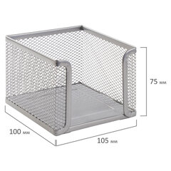 Настольный набор из металла BRAUBERG &laquo;Germanium&raquo;, 4 предмета, серебристый, 231965