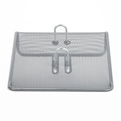 Подставка для календаря большая BRAUBERG &laquo;Germanium&raquo;, металлическая, 57&times;200&times;200 мм, серебристая, 231973