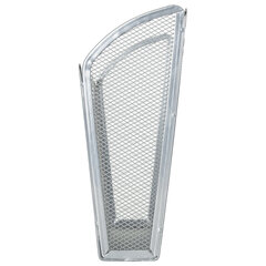 Лотки для бумаг настенные 3 штуки формат А4 BRAUBERG &laquo;Germanium&raquo;, серебристый, 231975