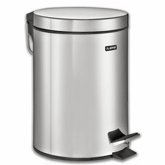 Ведро мусорное с педалью 20 литров &laquo;Classic&raquo;, ЗЕРКАЛЬНОЕ, нержавеющая сталь, со съемным внутренним ведром, LAIMA, 232262