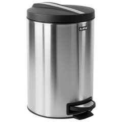 Ведро мусорное с педалью 12 литров &laquo;Modern&raquo;, МАТОВОЕ, нержавеющая сталь, со съемным внутренним ведром, LAIMA, 232264