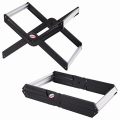 Подставка для подвесных папок BRAUBERG (Италия), до 40 папок А4/<wbr/>Foolscap, 410&times;285&times;310 мм, черная, 235344