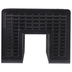 Лоток-сортер для бумаг BRAUBERG &laquo;Radikal&raquo;, 3 отделения, 207&times;212&times;165 мм, сетчатый, черный, 235364