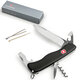 Подарочный нож VICTORINOX "Nomad", 111 мм, складной, с фиксирующимся лезвием, черный, 11 функций, 0.8353.3