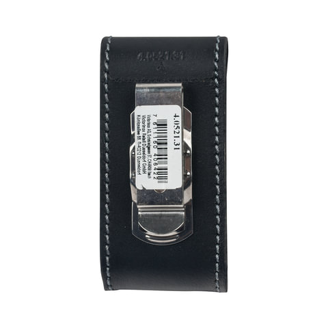 Подарочный чехол для ножей VICTORINOX «Champ», кожа, черный, на липучке, толщина 5-8 уровней, блистер, 4.0521.31