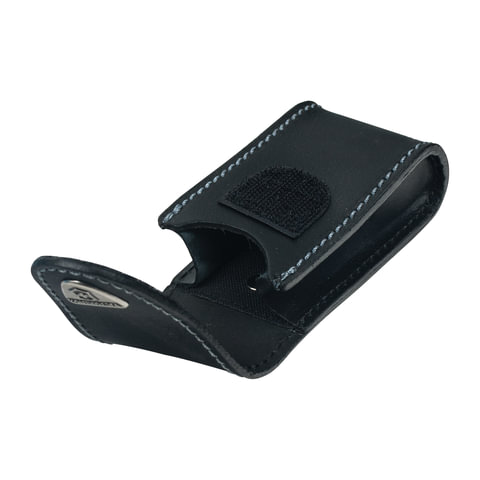 Подарочный чехол для ножей VICTORINOX «Champ», кожа, черный, на липучке, толщина 5-8 уровней, блистер, 4.0521.31