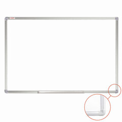 Доска магнитно-маркерная 60&times;90 см, алюминиевая рамка, ГАРАНТИЯ 10 ЛЕТ, STAFF, 235462