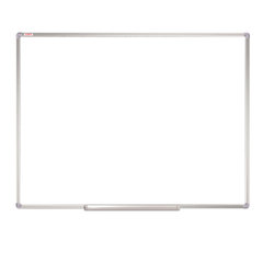 Доска магнитно-маркерная 90&times;120 см, алюминиевая рамка, ГАРАНТИЯ 10 ЛЕТ, STAFF, 235463