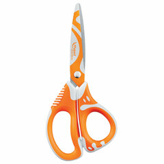 Ножницы MAPED (Франция) &laquo;Zenoa Fit&raquo;, 130 мм, прорезинные ручки, с цветной печатью, ассорти, 670110