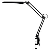 Настольная лампа светильник Гермес на струбцине, СВЕТОДИОДНАЯ, 8 Вт, чёрный