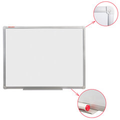 Доска магнитно-маркерная (45&times;60 см), алюминиевая рамка, ГАРАНТИЯ 10 ЛЕТ, РОССИЯ, BRAUBERG Стандарт, 235520