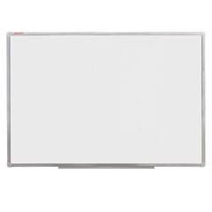Доска магнитно-маркерная 90&times;120 см, алюминиевая рамка, ГАРАНТИЯ 10 ЛЕТ, РОССИЯ, BRAUBERG Стандарт, 235522