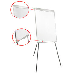 Доска-флипчарт магнитно-маркерная 70&times;100 см, ГАРАНТИЯ 10 ЛЕТ, РОССИЯ, BRAUBERG Стандарт, 235526