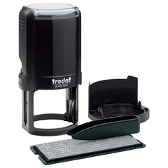 Печать самонаборная 1,5 круга, оттиск D=42 синий, TRODAT 4642 R1,5, крышка, КАССА В КОМПЛЕКТЕ, европодвес