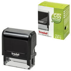 Оснастка для штампа, размер оттиска 58&times;22 мм, синий, TRODAT 4913 P4, подушка в комплекте