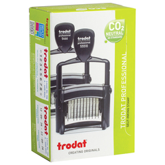 Нумератор металлический 10-разрядный, оттиск 47&times;5 мм, синий, TRODAT 55510