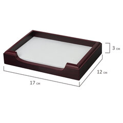 Набор подарочный настольный BESTAR &laquo;Apollon&raquo; из дерева, 7 предметов, цвет &laquo;красное дерево&raquo;, 236353