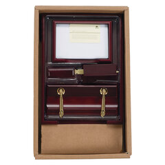 Набор подарочный настольный BESTAR &laquo;Apollon&raquo; из дерева, 7 предметов, цвет &laquo;красное дерево&raquo;, 236353