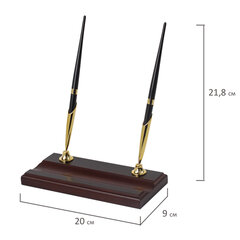 Набор подарочный настольный BESTAR &laquo;Ares&raquo; из дерева, 8 предметов, цвет &laquo;орех&raquo;, 236356