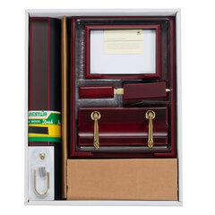 Набор подарочный настольный BESTAR &laquo;Artemis&raquo; из дерева, 11 предметов, цвет &laquo;красное дерево&raquo;, 236358