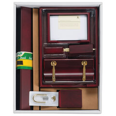 Набор подарочный настольный BESTAR &laquo;Titan&raquo; из дерева, 9 предметов, цвет &laquo;красное дерево&raquo;, 236366