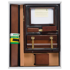 Набор подарочный настольный BESTAR &laquo;Titan&raquo; из дерева, 9 предметов, цвет &laquo;орех&raquo;, 236367