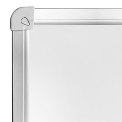 Доска магнитно-маркерная 60&times;90 см, алюминиевая рамка, ГАРАНТИЯ 10 ЛЕТ, РОССИЯ, ОФИСМАГ, 236446