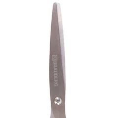 Ножницы BRAUBERG &laquo;Classic+&raquo;, 185 мм, черно-синие, классической формы, резиновые вставки, 236448