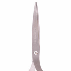 Ножницы BRAUBERG &laquo;Classic+&raquo;, 205 мм, черно-синие, классической формы, резиновые вставки, 236449