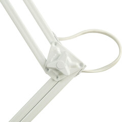 Настольная лампа светильник Дельта + на подставке, ЛЮМИНЕСЦЕНТНАЯ, цоколь 2G7, 11 Вт, белый