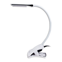 Настольная лампа / светильник SONNEN OU-138, на прищепке, светодиодная, 5 Вт, белый, 236668