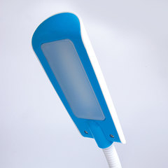 Настольная лампа / светильник SONNEN OU-146, на подставке, светодиодная, 4 Вт, белый/<wbr/>синий, 236671