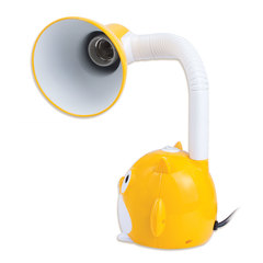 Настольная лампа / светильник SONNEN OU-603, на подставке, цоколь Е27, &laquo;Сова&raquo;, желтый, 236673